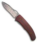 Lone Wolf Knives D/A Lobo Automatic Cocobolo Wood & Damascus