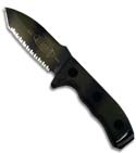 Microtech Currahee Fixed Tanto Knife Green Camo (Full Ser) 103-15