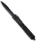 Microtech Makora II D/A OTF Double Edge Knife (DLC  /SER) 106-2