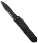 Microtech Carbon Fiber Daytona D/A OTF Knife (Black SER) 146-2