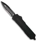 Microtech Scarab D/E OTF Knife Tactical D/A (Black / SER) 110-2TACT