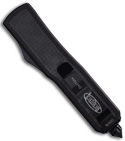 Microtech Blasted Carbon Fiber Daytona D/A OTF Automatic Knife (PLN) 146-1BCF