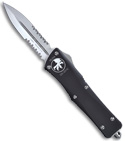 Microtech Combat Troodon Dagger Automatic OTF Knife (Satin SER) 142-5