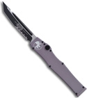 Microtech Gray Halo 5 V OTF Automatic Tanto Knife (Two Tone SER) 150-2GRY
