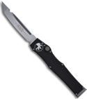 Microtech Halo 5 V OTF Automatic Tanto Edge Knife (Stonewash PLN) 150-10