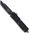 Microtech Scarab Automatic D/A OTF Tanto Knife (Two-Tone PLN) 113-1