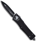 Microtech Troodon Double Edge OTF Knife (Black / PLN) 138-1
