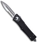 Microtech Troodon Double Edge OTF Knife (Satin SER) 138-5