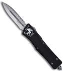 Microtech Troodon Double Edge OTF Knife (Satin / FULL SER) 138-6
