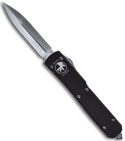 Microtech Ultratech OTF D/E Automatic Knife (3.4" Satin Plain) 122-4