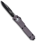 Microtech Gray UTX70 D/A OTF S/E Automatic Knife (Two-Tone PLN) 148-1G