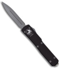 Microtech UTX70 D/A OTF D/E Automatic Knife (Bead Blast PLN) 147-7