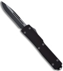 Microtech UTX70 D/A OTF D/E Automatic Knife (Black PLN) 148-1