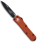 Microtech Orange UTX-85 D/A OTF Automatic Knife (Two-Tone PLN) 125-1OR