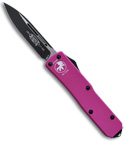 Microtech Hot Pink UTX-85 D/A OTF Automatic Knife (Two-Tone PLN) 125-1HP