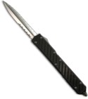Microtech Makora II D/A OTF Double Edge Knife (Satin / FULL SER ) 106-9