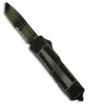 Vintage Microtech Scarab D/A OTF Knife Tan Camo Tanto (SER) 112-17