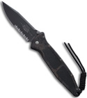 Microtech Camo SOCOM MA Manual Knife (Black SER) Vintage 3000052-CAM