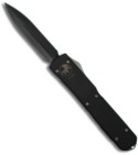Microtech Ultratech D/A OTF Double Edge Knife (Black / SER ) 121-2