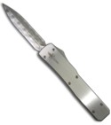 Microtech Custom Stainless Ultratech D/A OTF Knife (Damascus)