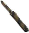 Microtech Ultratech II  D/E OTF Knife Tan Camo (SER)