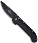 Microtech UMS Automatic Knife (Black PLN) Vintage 300707-1
