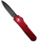 Microtech Red UTX-85 D/A OTF Knife (Black PLN) 148-1RED