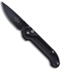 Microtech LUDT Automatic Knife (Black PLN) 135-3