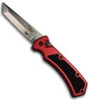 Asheville Steel Paragon Red Custom Knife Stingray Scales (Tanto)