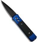 715BLU Limited Blue Protech Godson Knife G-10 (Black PLN)