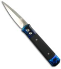 909-JAZZ Protech Blue Jazz G-10 Godfather Knife (Satin PLN)