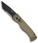 Protech TR-1.32 Tactical Response Automatic Tanto Knife (Black SER)