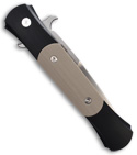 Protech The Don Automatic Knife w/ Tan G-10 (Satin PLN) 1731