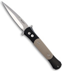 Protech The Don Automatic Knife w/ Tan G-10 (Satin PLN) 1731