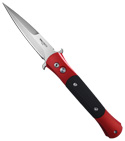 The Protech Don Automatic Knife w/ Black G-10 (Satin PLN) 1733