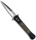 Protech The Large Don Automatic Knife w/ Olive Drab G-10 (Satin PLN) 1939