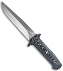 Protech Brend 1 Combat Fixed Blade w/ Black & Tan G-10 (Stonewash PLN) 2302