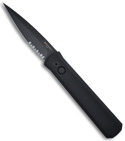 Protech SWAT Godfather Tactical Automatic Knife (4.25" Black Serr) 921SWAT PS