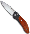 Protech Automatic Elishewitz Doru w/ Cocobolo Wood Inlays (Satin PLN) 2006-C