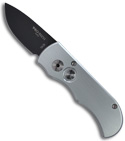 Protech Silver Runt Automatic Knife (Black PLN) 107