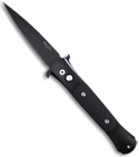 Protech The Don Black Automatic Knife w/ Black G-10 (Black PLN)