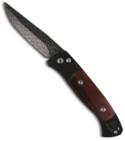 Protech Brend Auto 2 Knife (Cocobolo Handles / Turkish Damascus)