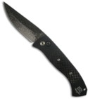 Protech Custom Medium Brend 3 Carbon Fiber Auto Knife (Damascus)