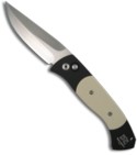 Protech Medium Brend 3 Tuxedo Ivory Micarta Auto Knife (Satin PLN) 1351