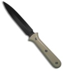 Protech Brend Tuxedo Elite Combat Dagger - (Black/Ivory Micarta)