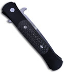 Protech 1705 The Don Automatic Knife w/ Carbon Fiber Inserts (Black PLN)