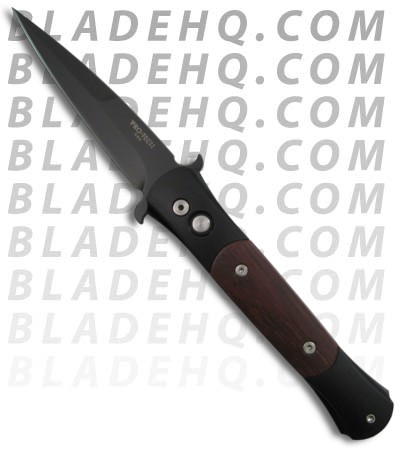 Protech 1707-C The Don Automatic Knife w/ Cocobolo (3.5" Black)