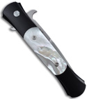 The Protech Don Automatic Knife Mother of Pearl (Satin PLN) 1701-MOP