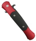 The Protech Red Don Automatic Knife w/ Black G-10 (Black PLN) 1734
