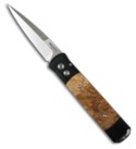 906 Protech Automatic Godfather Knife Maple Burl (Satin PLN)